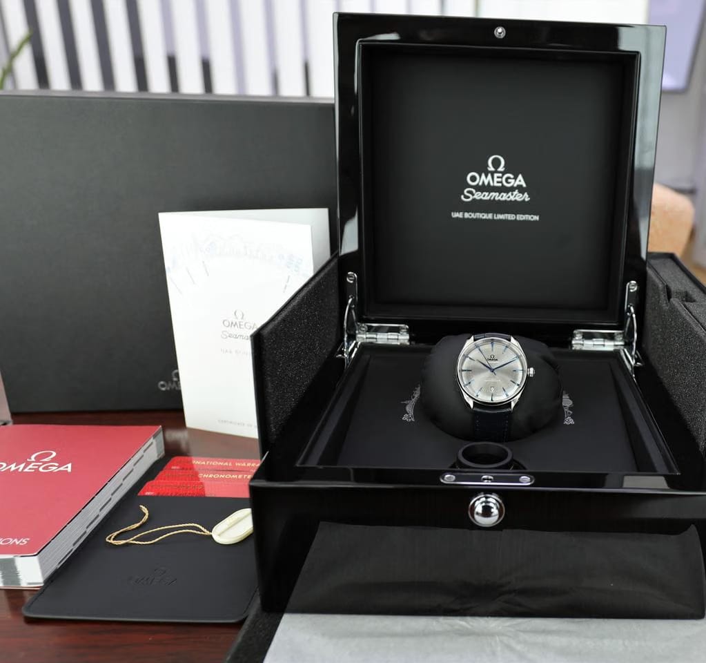 Omega Seamaster UAE Edition - 2022 Limited Edition 399pcs - Grey lacquered Dial - New - Full