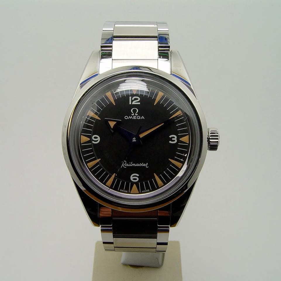 Omega Seamaster Railmaster Lim. Edition "1957 Trilogy" Stahl aus 2018 "NOS"