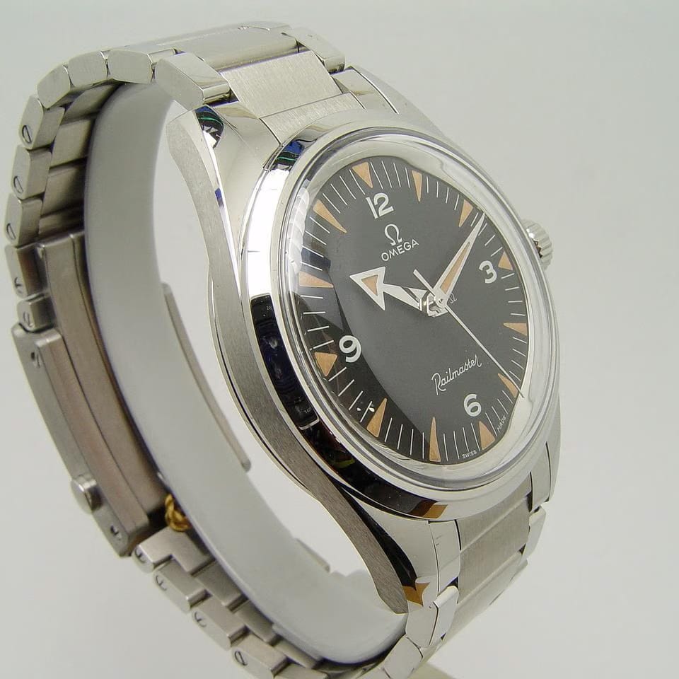 Omega Seamaster Railmaster Lim. Edition "1957 Trilogy" Stahl aus 2018 "NOS"