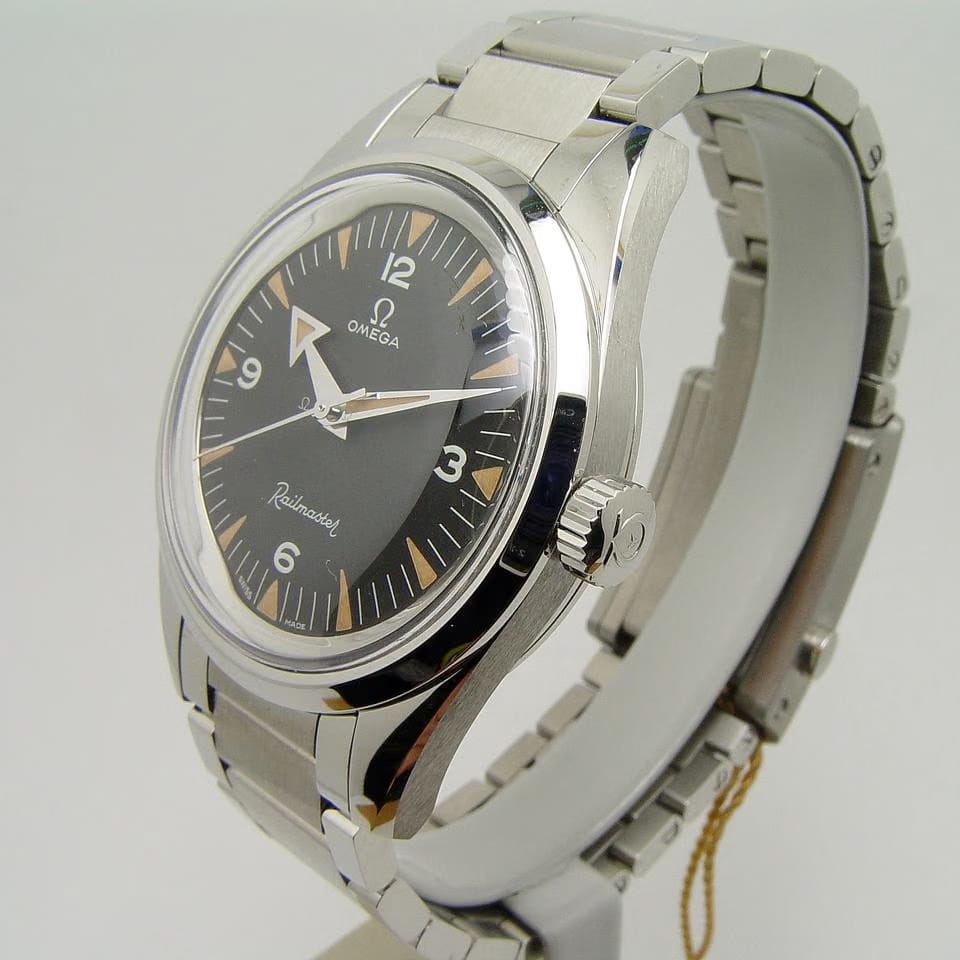 Omega Seamaster Railmaster Lim. Edition "1957 Trilogy" Stahl aus 2018 "NOS"
