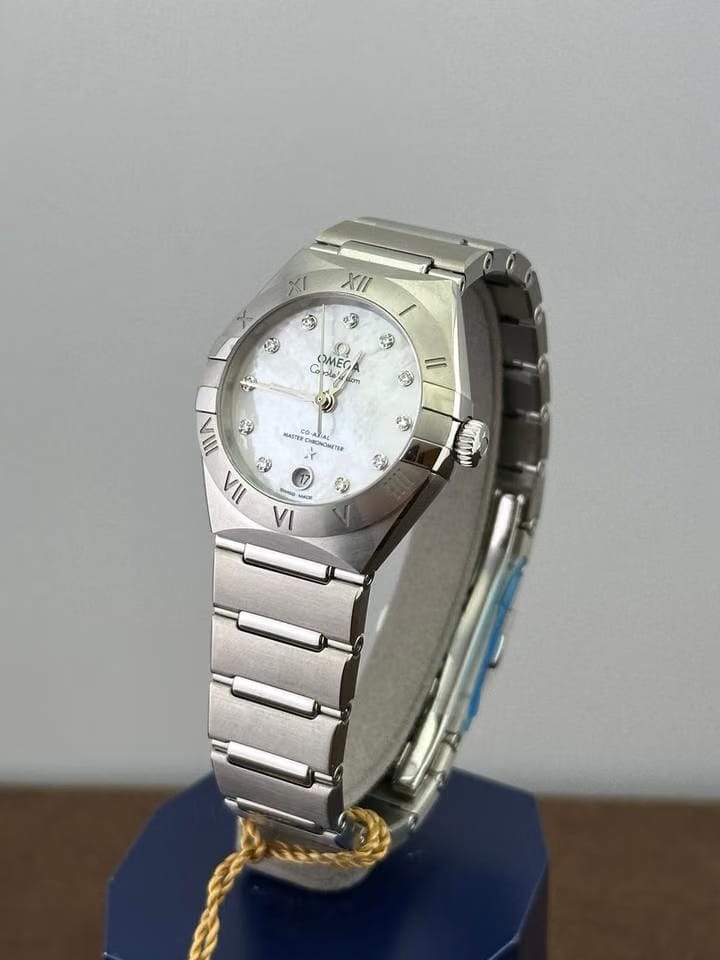 Omega Constellation Co-axial Master Chronometer full set new