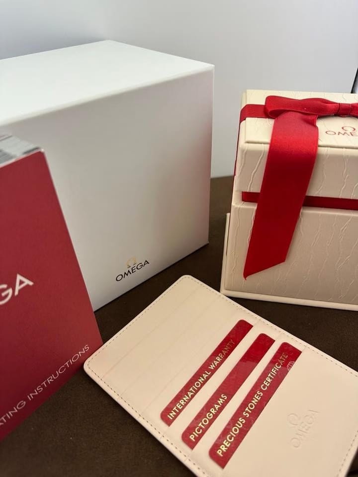 Omega Constellation Co-axial Master Chronometer full set new