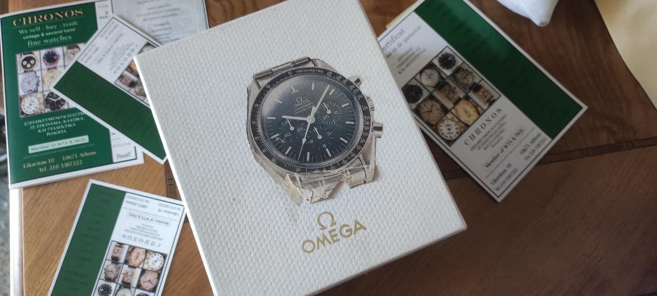 Omega Speedmaster Apollo XI Cal.863 Display back