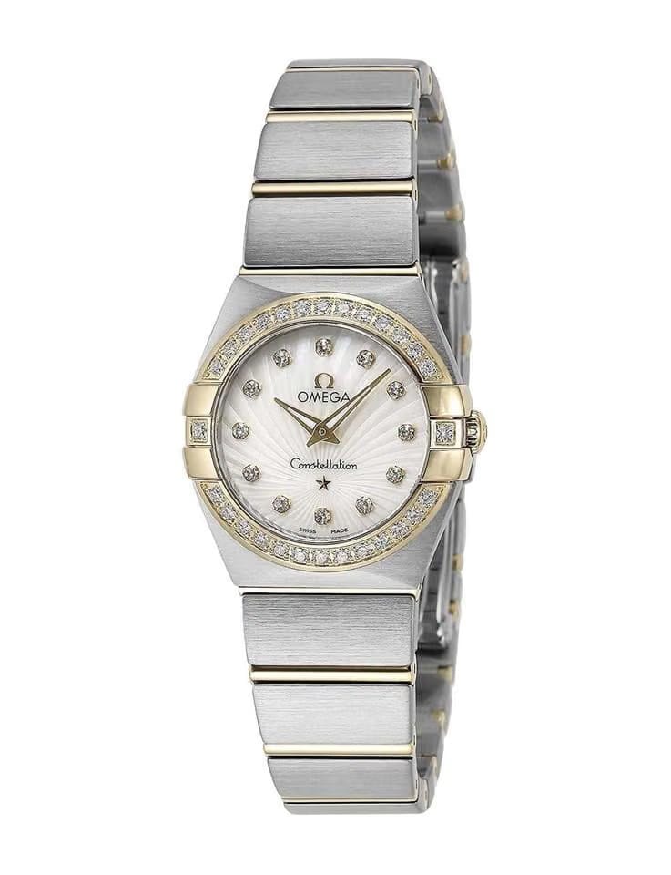 Omega Constellation Quartz24 mm quartz saat 123.25.24.60.55.004