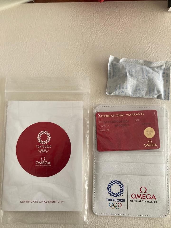 Omega Seamaster Planet Ocean600 M "Tokyo 2020" Limited Edition Ungetragen neu verklebt limitiert 2020 Stück