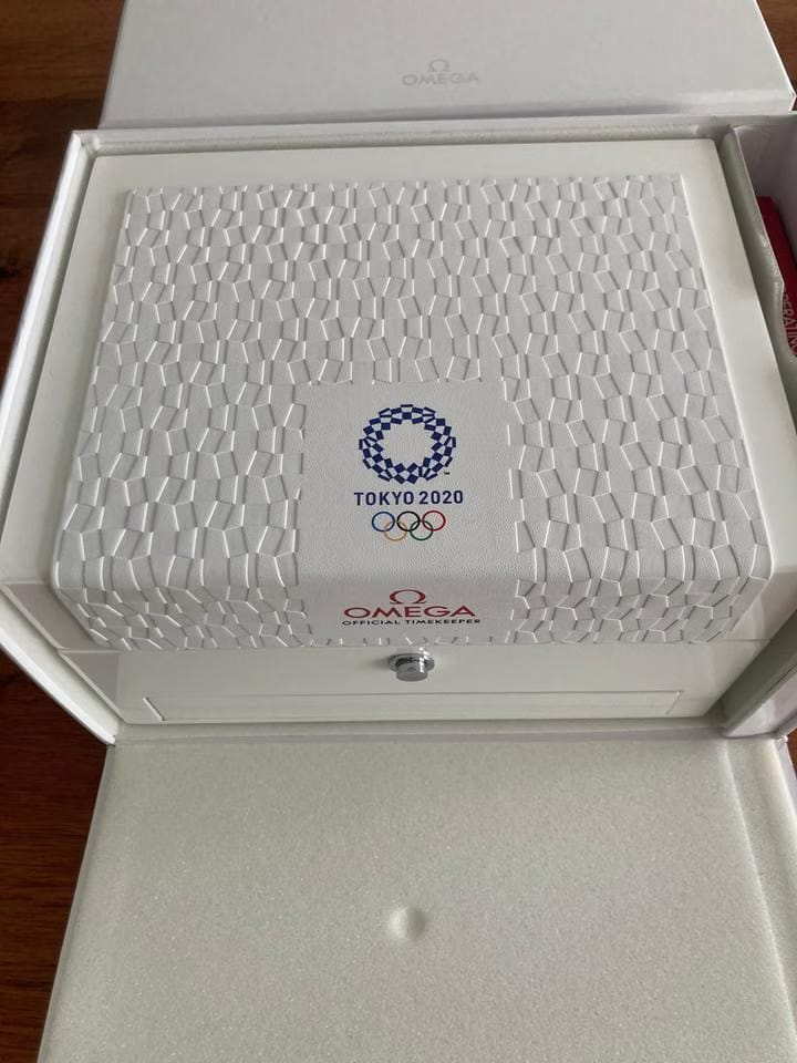 Omega Seamaster Planet Ocean600 M "Tokyo 2020" Limited Edition Ungetragen neu verklebt limitiert 2020 Stück