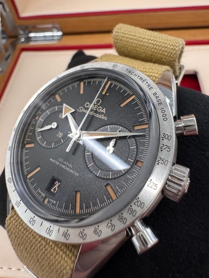 Omega Speedmaster '57 Chronograph Full Set , Like New One Owner