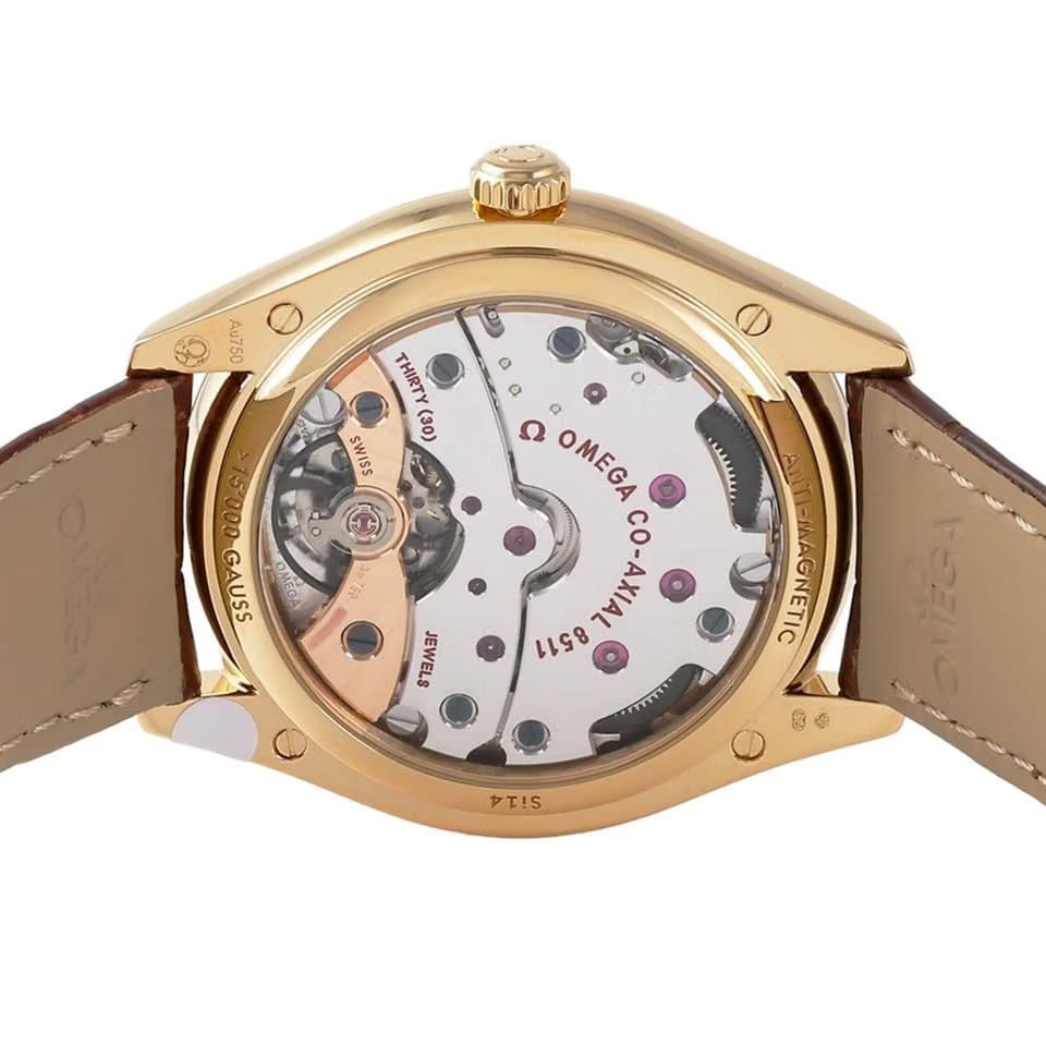 Omega De Ville TréSor432.53.40.21.02.001 Manual Winding Yellow Gold New