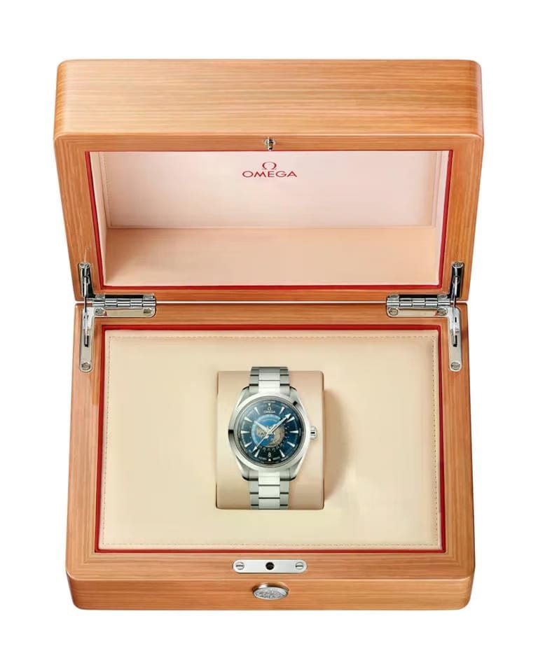 Omega Seamaster Aqua Terra Worldtimer New Unworn April 2026 Full Set