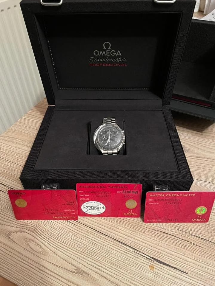 Omega Speedmaster Professional MoonwatchÉtat neuve - jamais portée