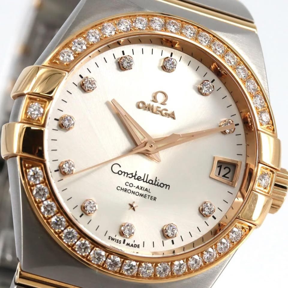 Omega Constellation Men[] Omega Constellation Rg Combination/D-11 P 123.25.38.21.52.001 Ssx Rg Mechanic...