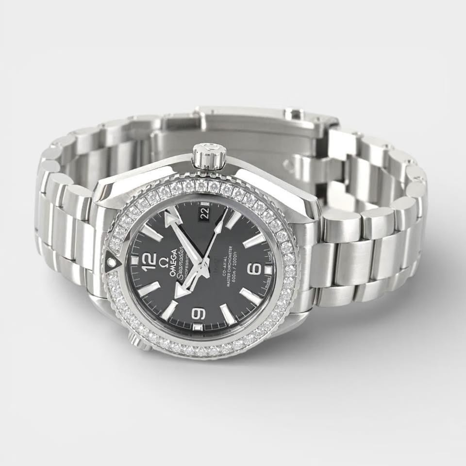 Omega Seamaster Planet Ocean Steel / 39.5 mm / Box&Papers / 215.15.40.20.01.001