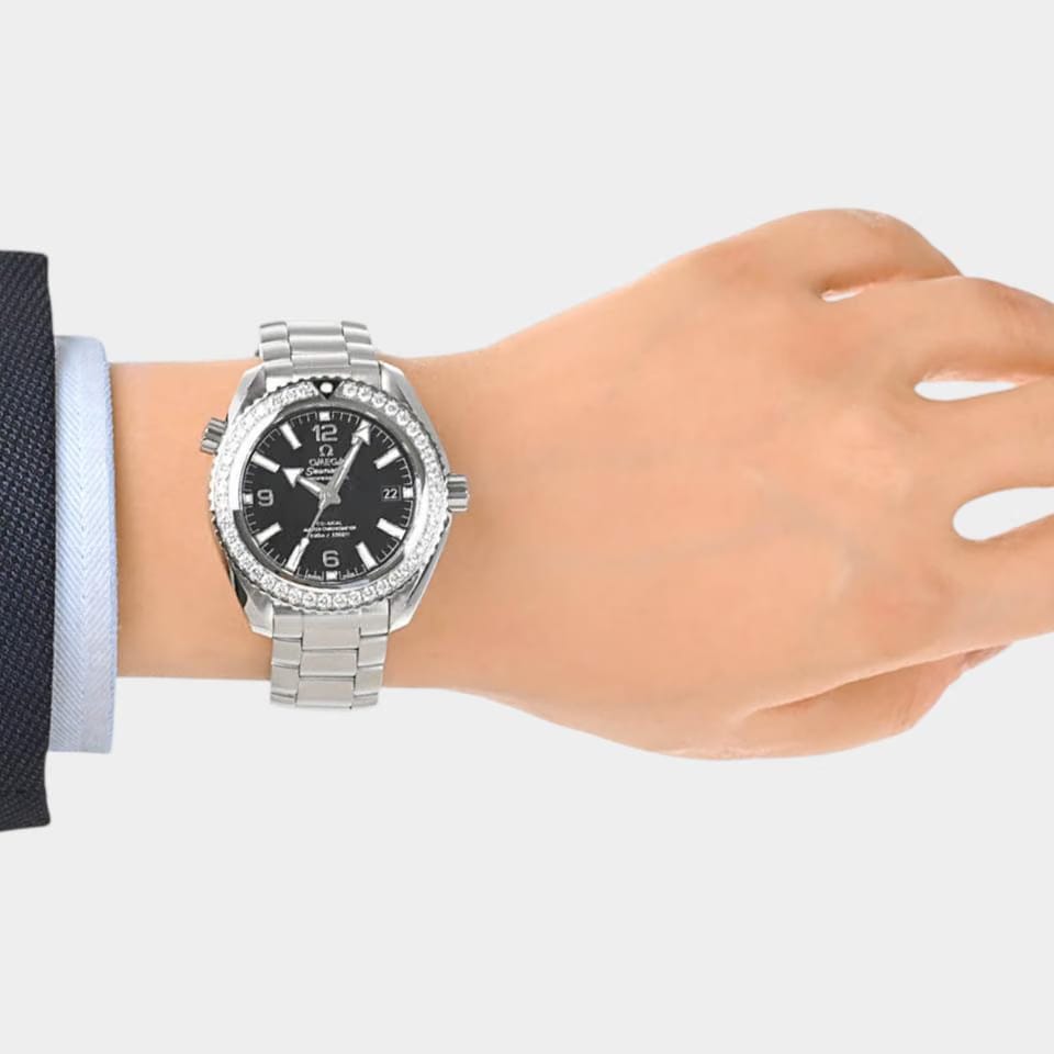 Omega Seamaster Planet Ocean Steel / 39.5 mm / Box&Papers / 215.15.40.20.01.001