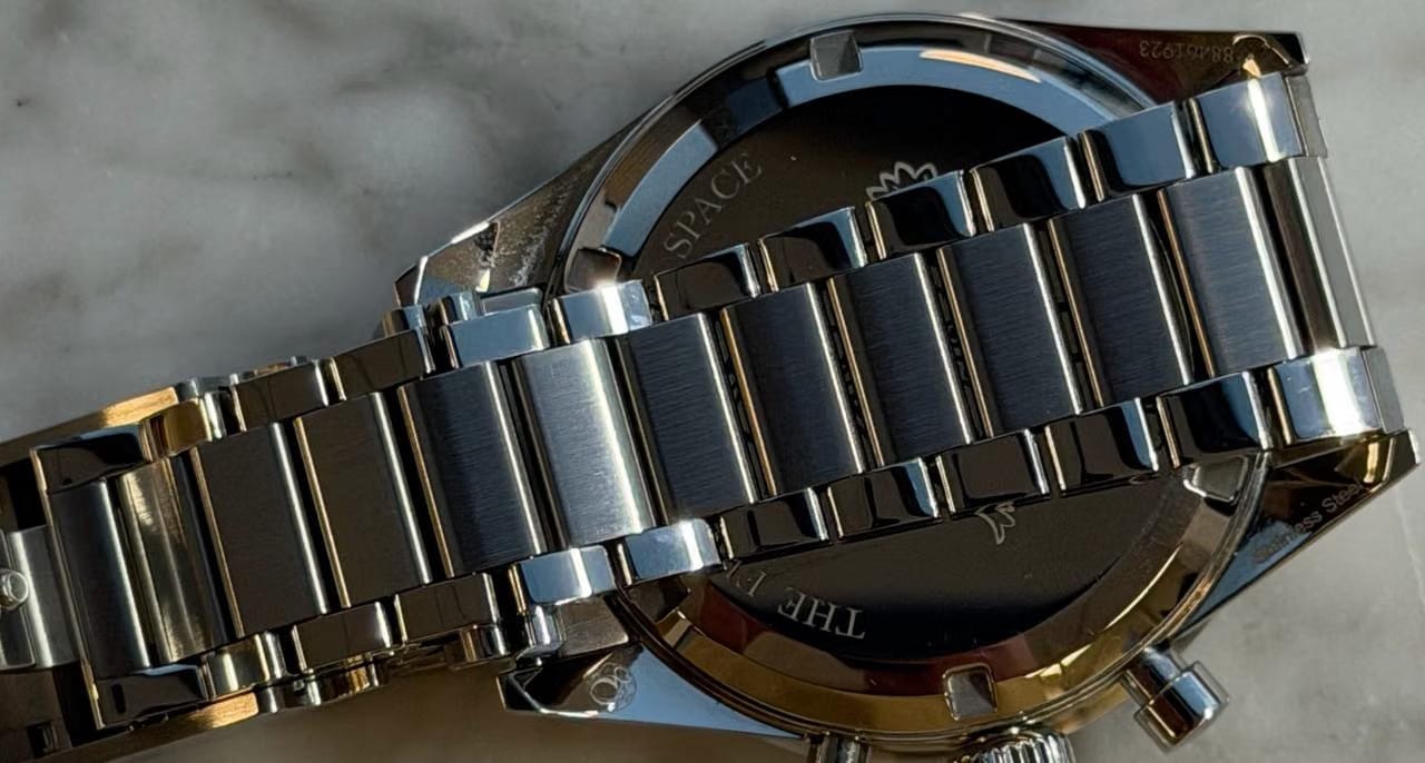 Omega Seamaster Unworn Seamaster First In Space Chronograph 39mm Black Dial 310.30.40.50.06.001