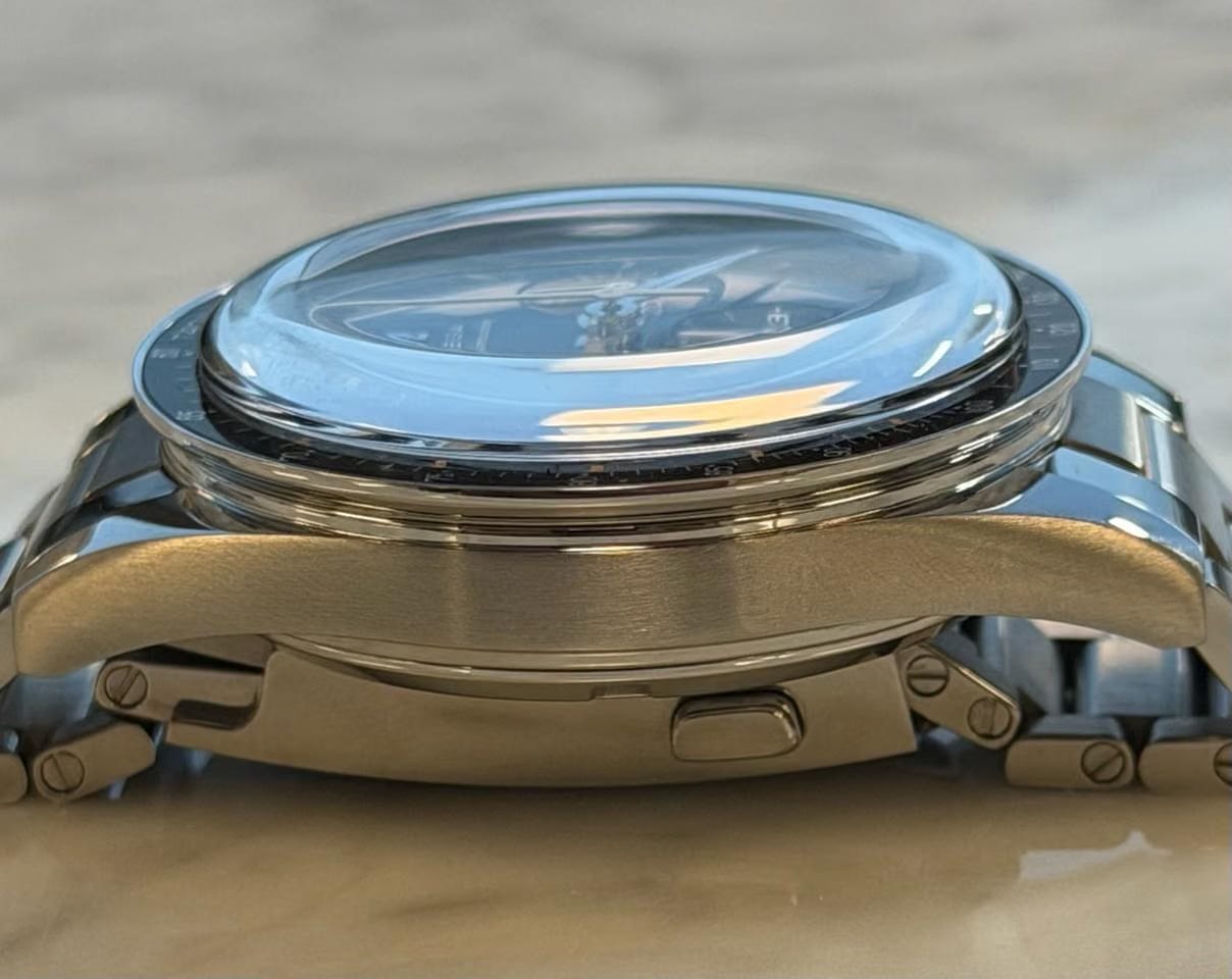 Omega Seamaster Unworn Seamaster First In Space Chronograph 39mm Black Dial 310.30.40.50.06.001