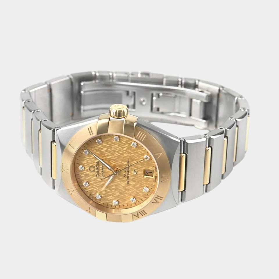 Omega Constellation Diamonds / Steel&Yellow gold / 36 mm / 131.20.36.20.58.001