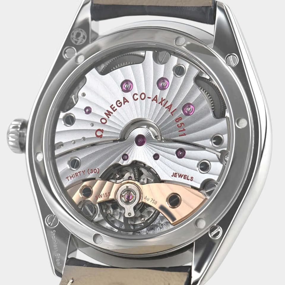 Omega De Ville Trésor Steel / 40 mm / Box&Papers / 432.18.40.21.03.001