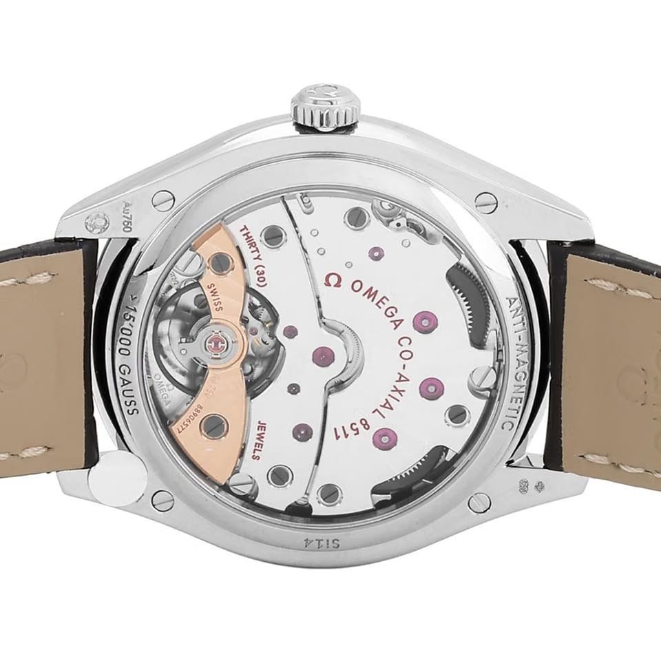 Omega De Ville TréSor432.53.40.21.02.004 Manual Winding White Gold New