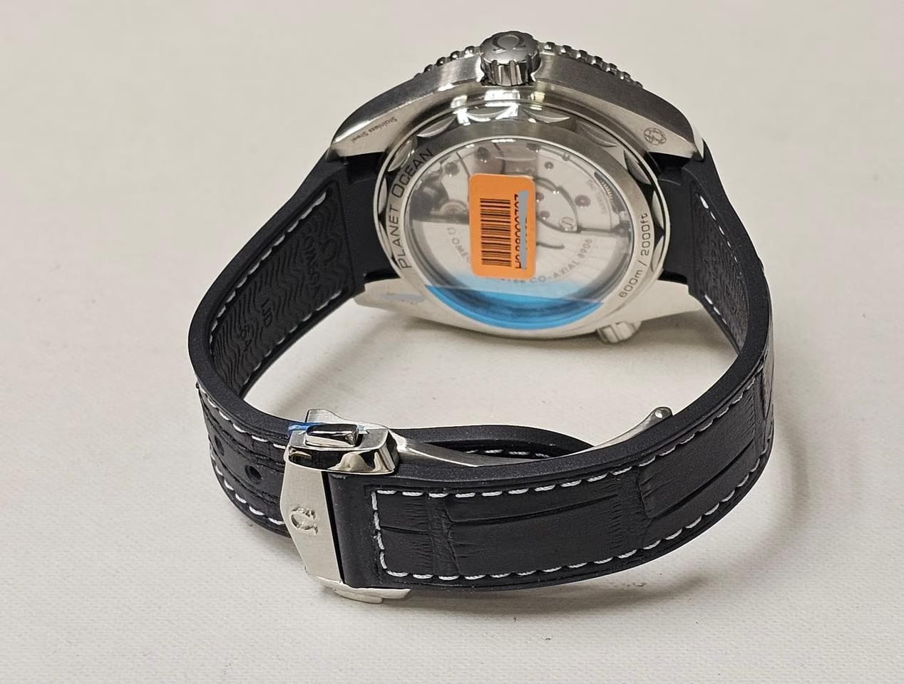 Omega Seamaster Planet Ocean GMT Steel 44 MM - 'Oreo Edition' Black/White Bezel-Box & Papers 2026