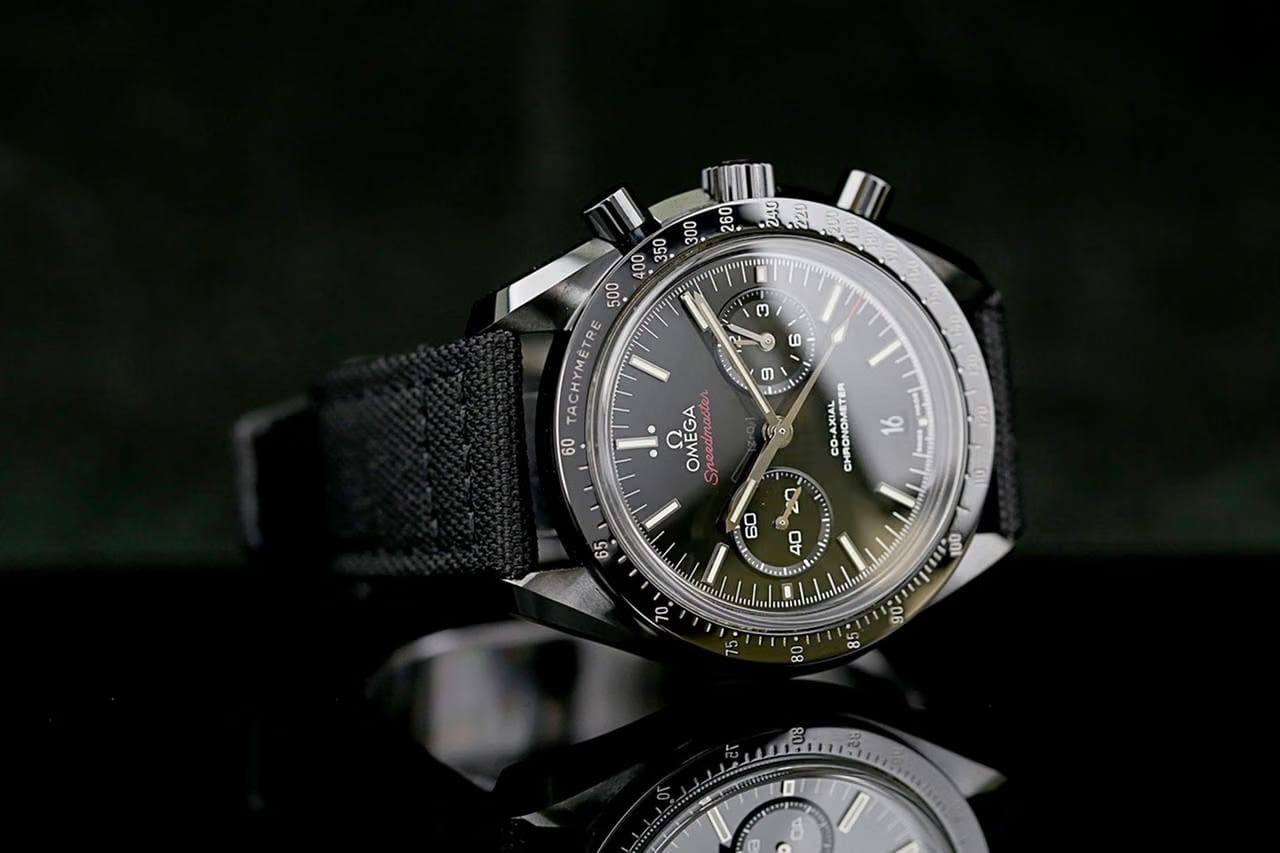 Omega Speedmaster311.92.44.51.01.007 Dark Side of the Moon Ceramic open caseback