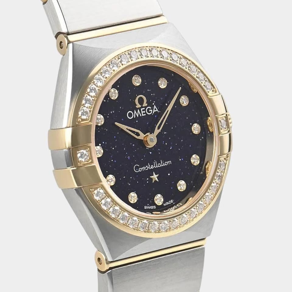 Omega Constellation Diamonds / Steel&Yellow gold / 25 mm / 131.25.25.60.53.001