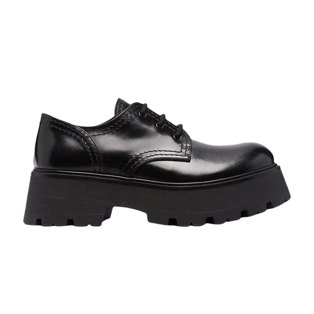 Alexander McQueen Wmns Lace-Up Derby 'Black'