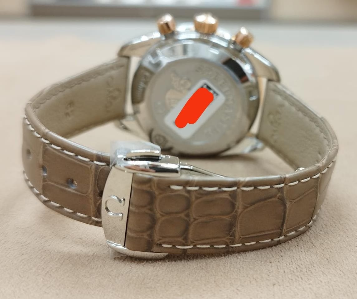 Omega Speedmaster38 Steel & Gold Sedna Chronograph Co-axial 324.23.38.50.02.002 Never Worn