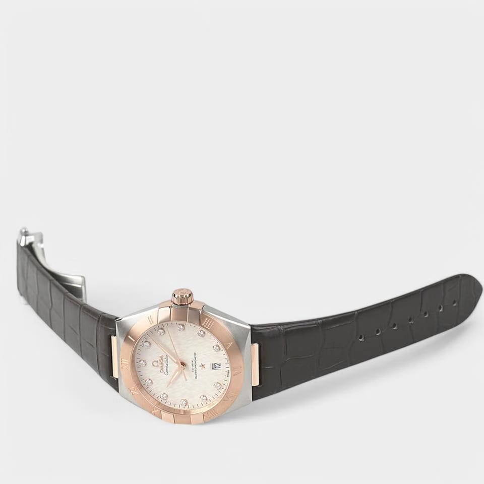 Omega Constellation Master Chronometer Diamond / Steel&Gold / 39mm Box&Papers 131.23.39.20.52.001