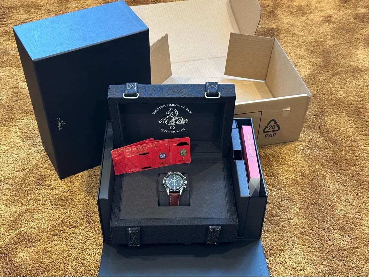 Omega Speedmaster First Omega In Space NEW | Full Set | 2026