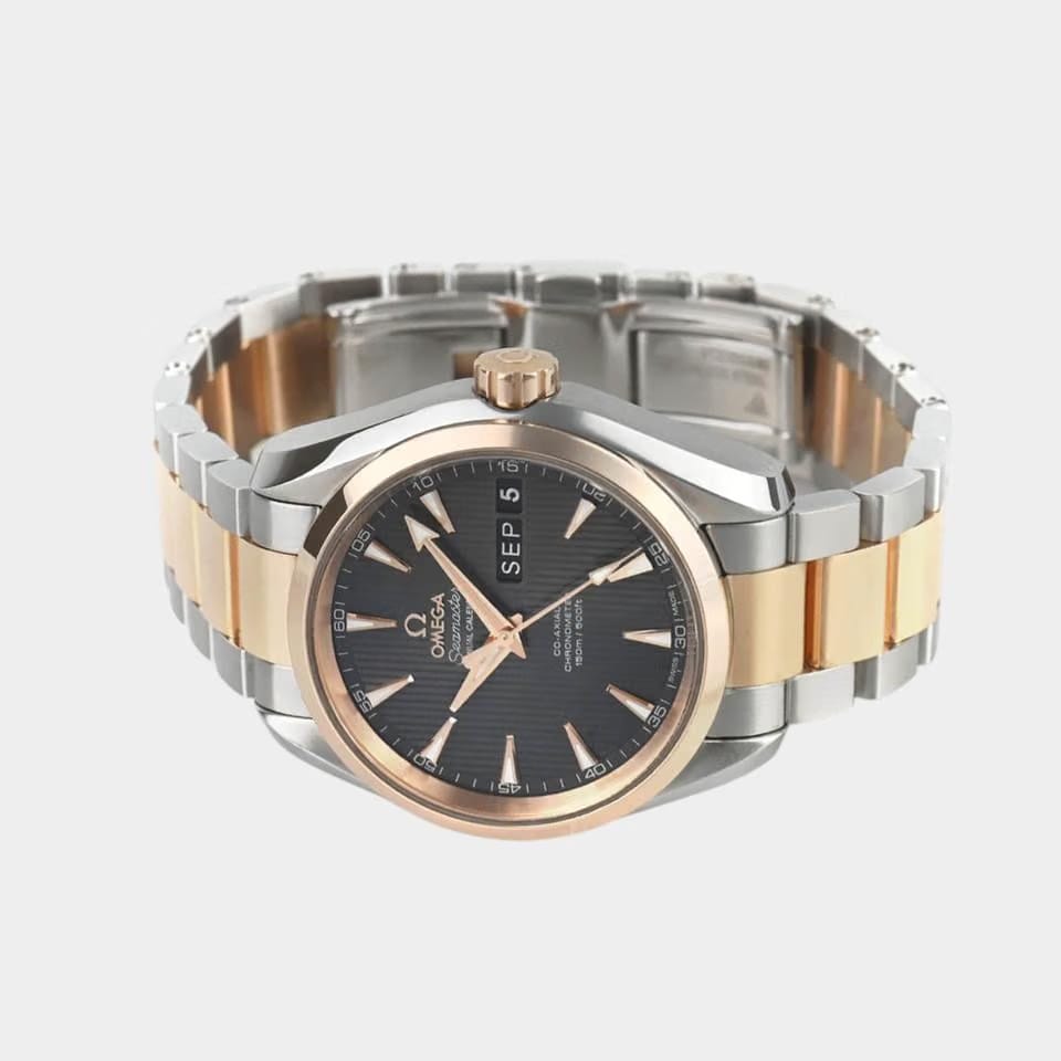 Omega Seamaster Aqua Terra Steel&Red gold / 38.5 mm / 231.20.39.22.06.001