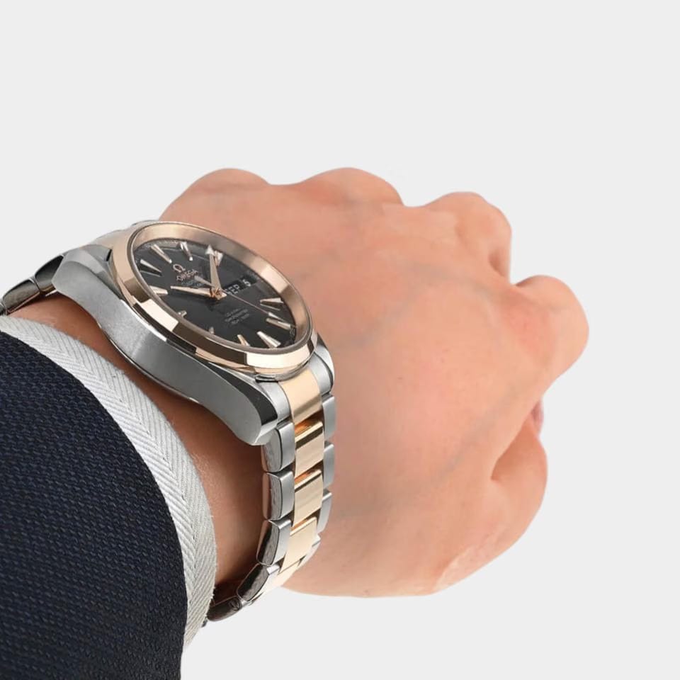Omega Seamaster Aqua Terra Steel&Red gold / 38.5 mm / 231.20.39.22.06.001