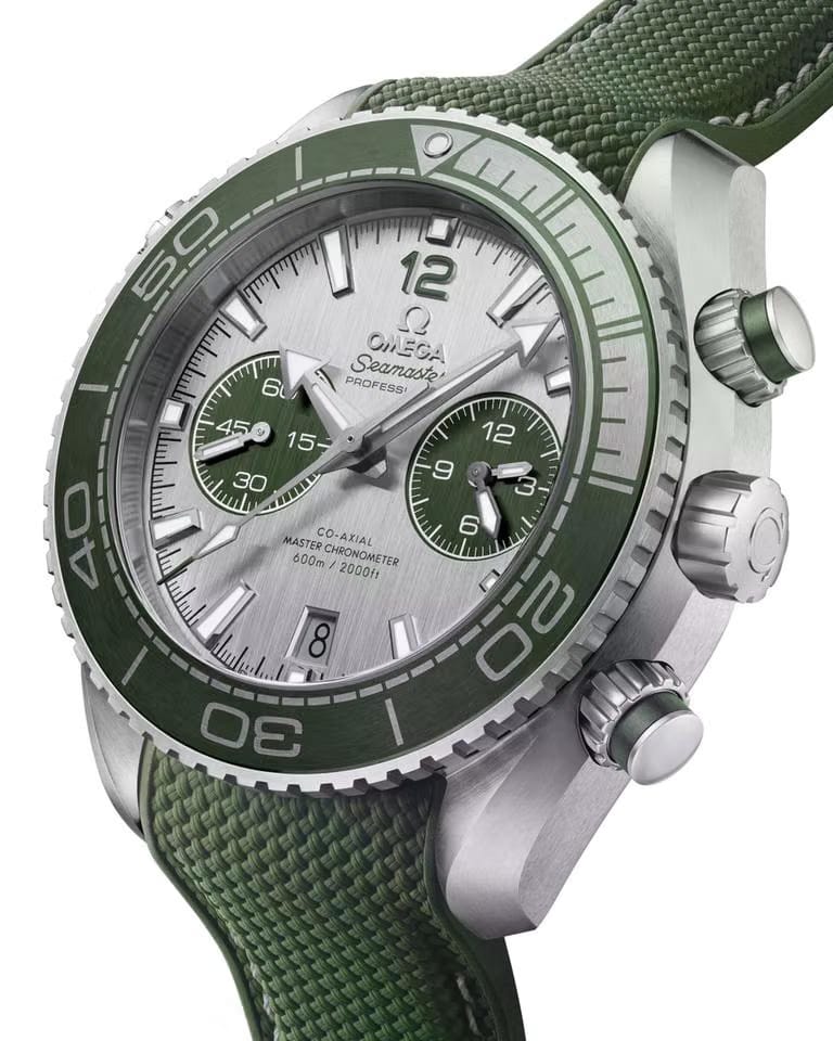 Omega Seamaster Planet Ocean Chronograph600m 45.5mm Grey dial 215.32.46.51.06.001 Rubber strap