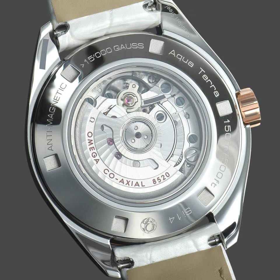 Omega Seamaster Aqua Terra Steel&Rose gold / 34 mm / Box&Papers / 231.28.34.20.55.003
