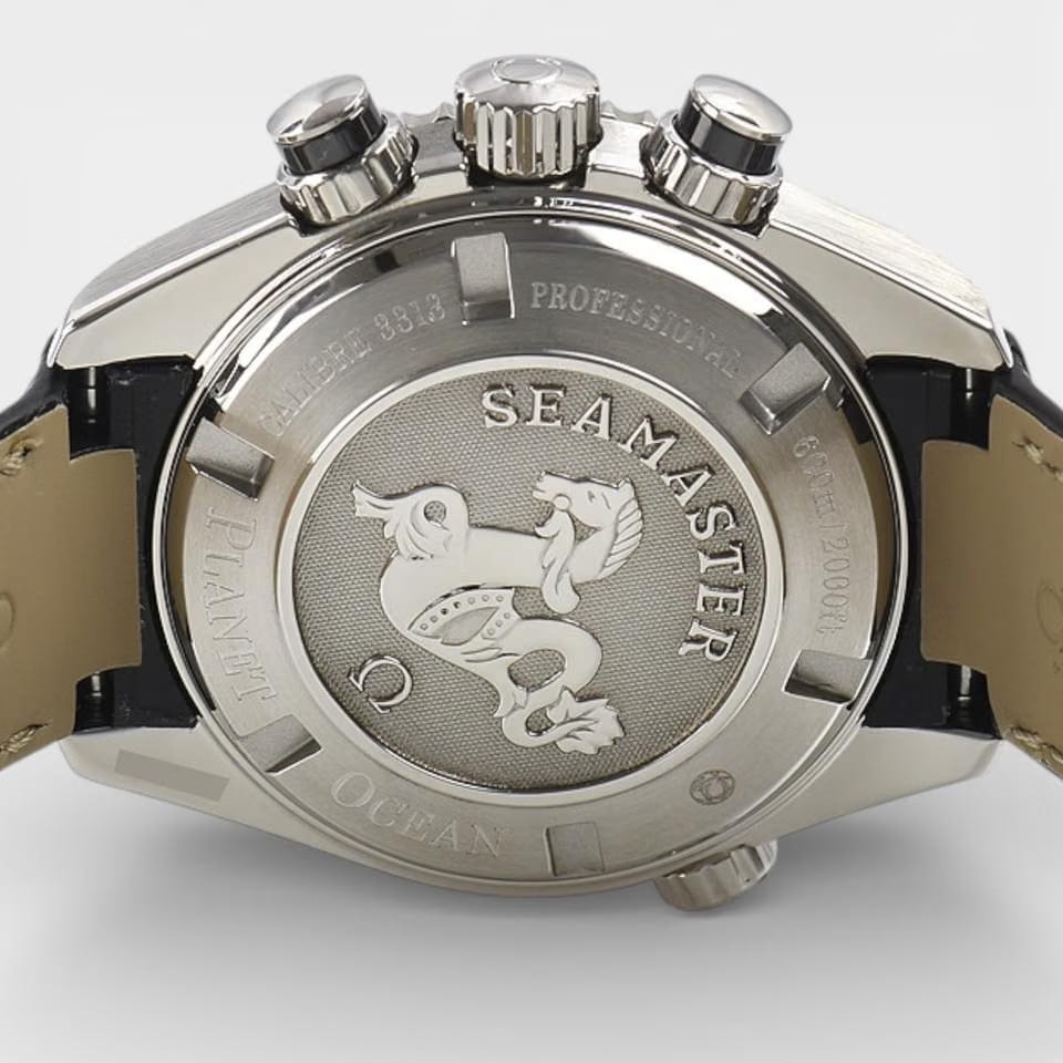 Omega Seamaster Planet Ocean Chronograph Diamonds / Steel / 37.5 mm / 222.18.38.50.01.001
