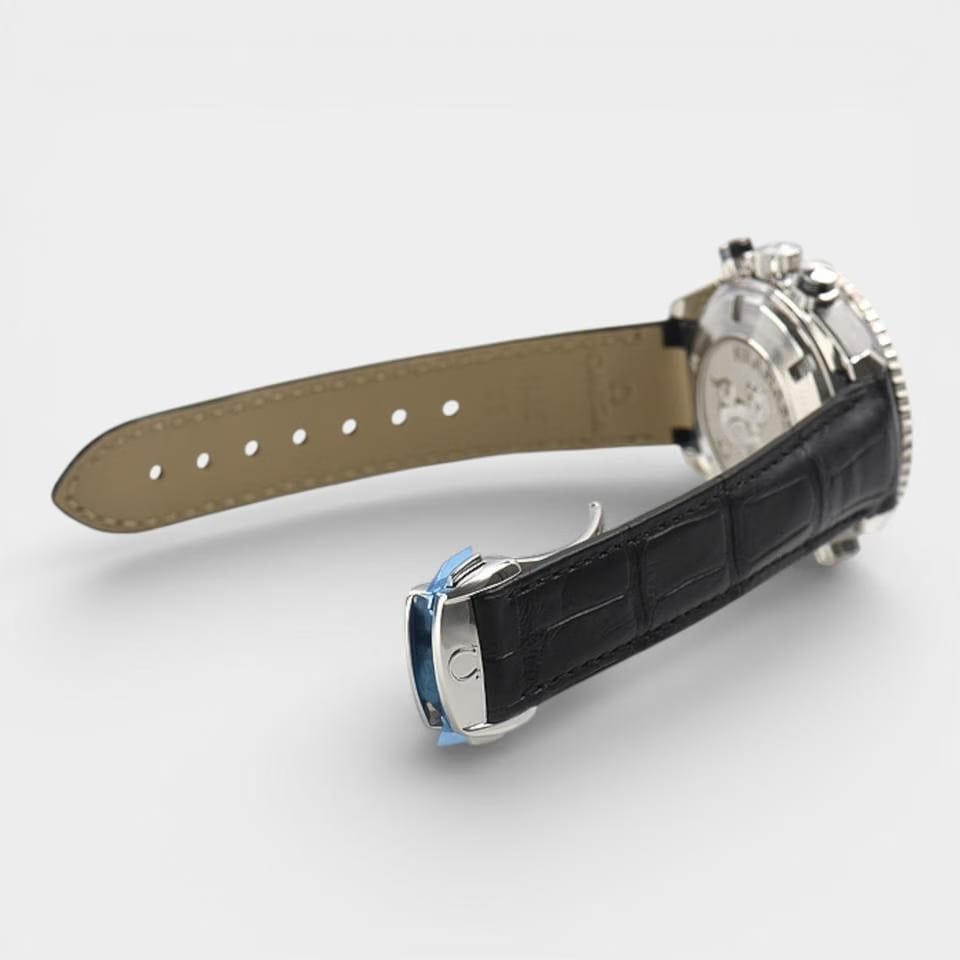 Omega Seamaster Planet Ocean Chronograph Diamonds / Steel / 37.5 mm / 222.18.38.50.01.001