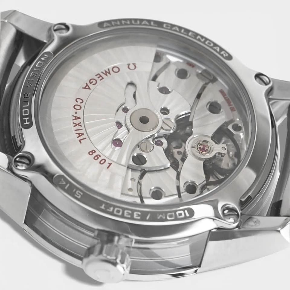 Omega De Ville Hour Vision Co-Axial Chronometer Annual Calendar Automatic / Steel / 41mm / Box&Papers / 431.30.41.22.06.001