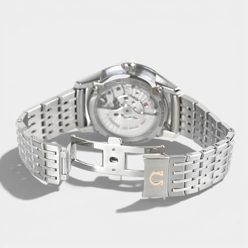 Omega De Ville Hour Vision Co-Axial Chronometer Annual Calendar Automatic / Steel / 41mm / Box&Papers / 431.30.41.22.06.001