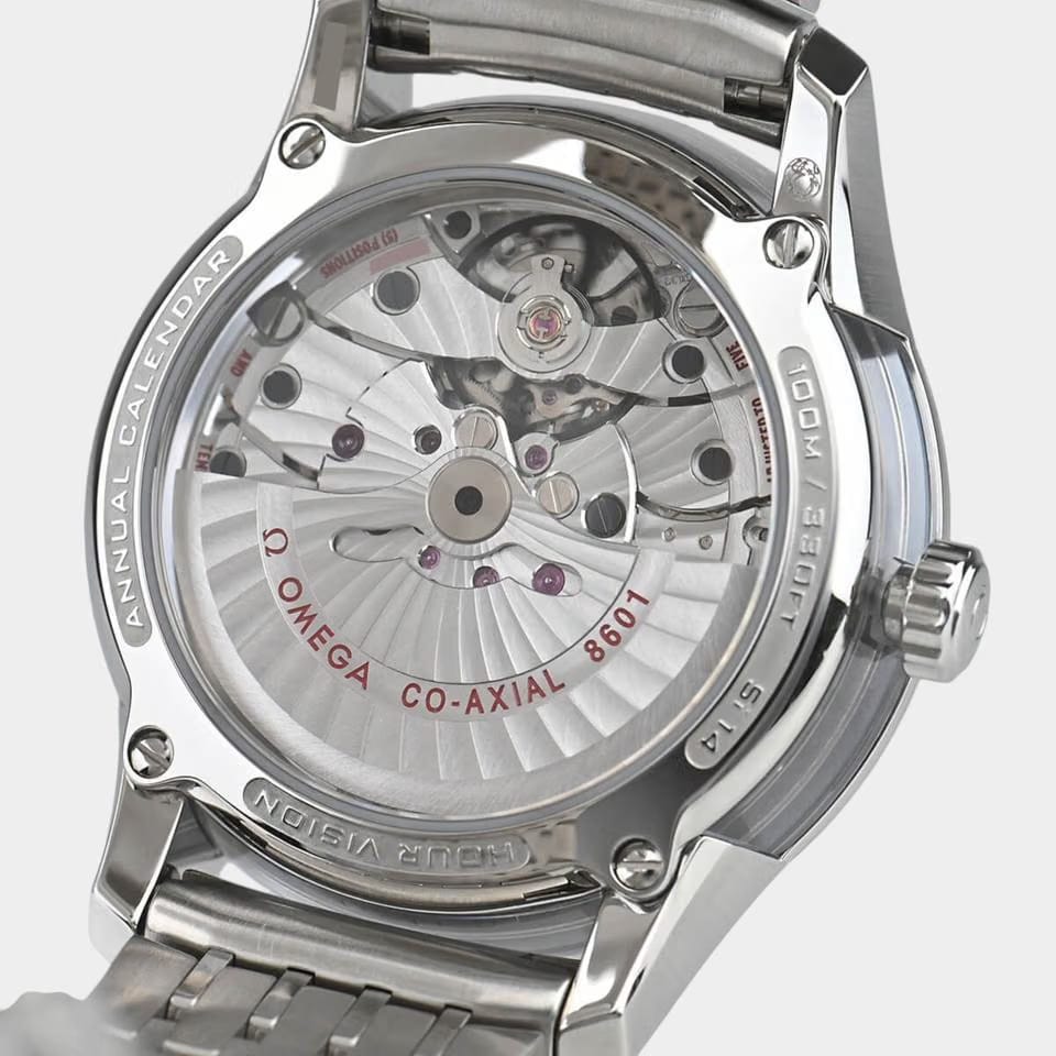 Omega De Ville Hour Vision Steel / 41 mm / Box&Papers / 431.30.41.22.02.001