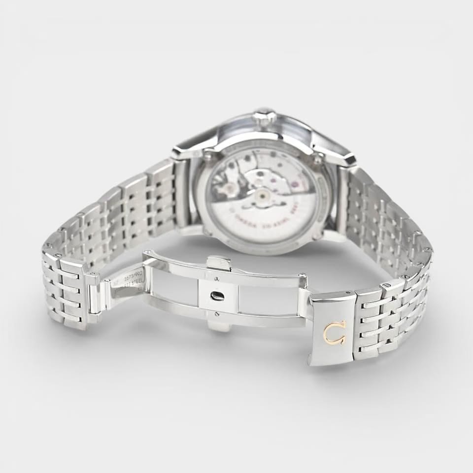 Omega De Ville Hour Vision Steel / 41 mm / Box&Papers / 431.30.41.22.02.001