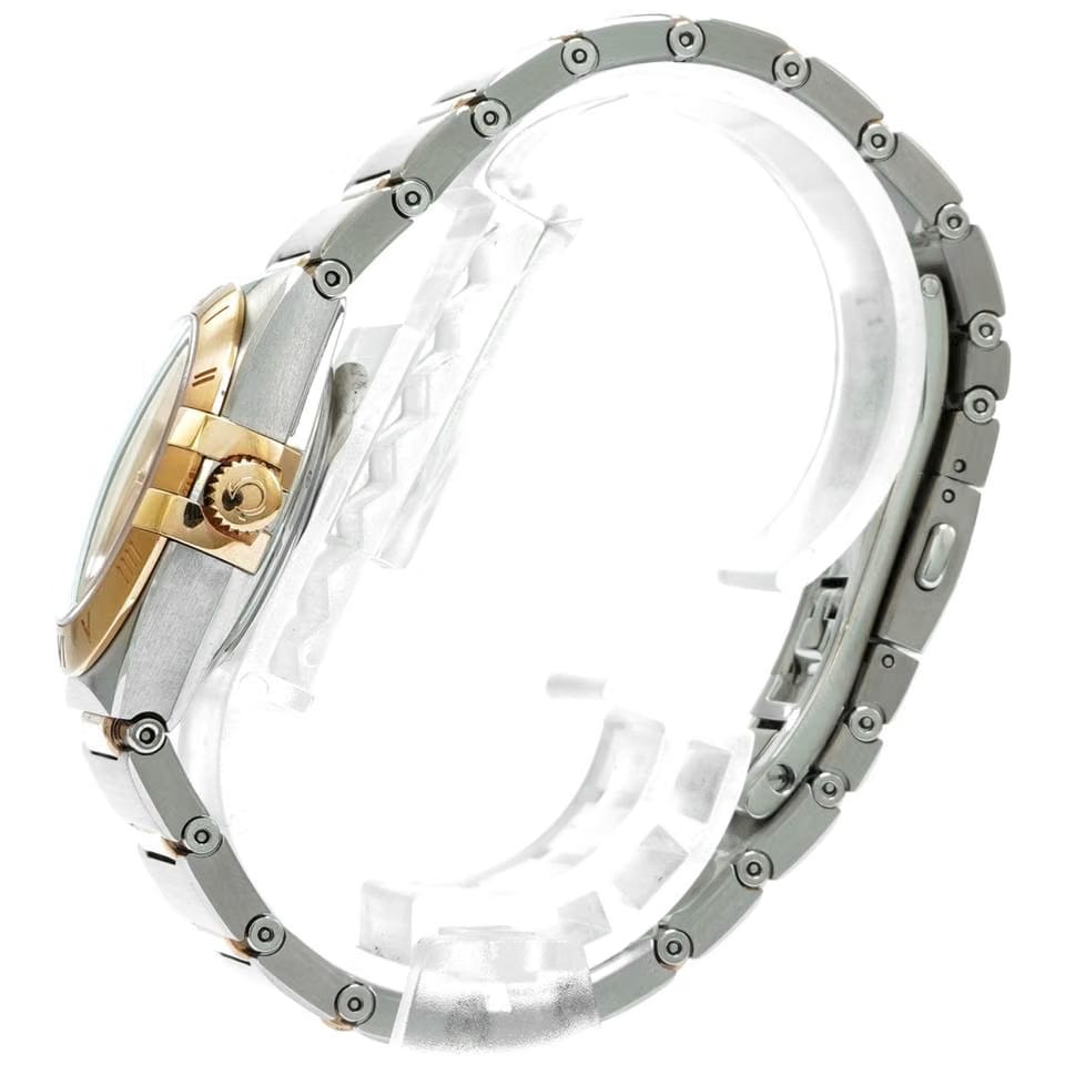 Omega Constellation29mm Steel & Sedna Gold Diamond Dial Unworn - Inventory 7426
