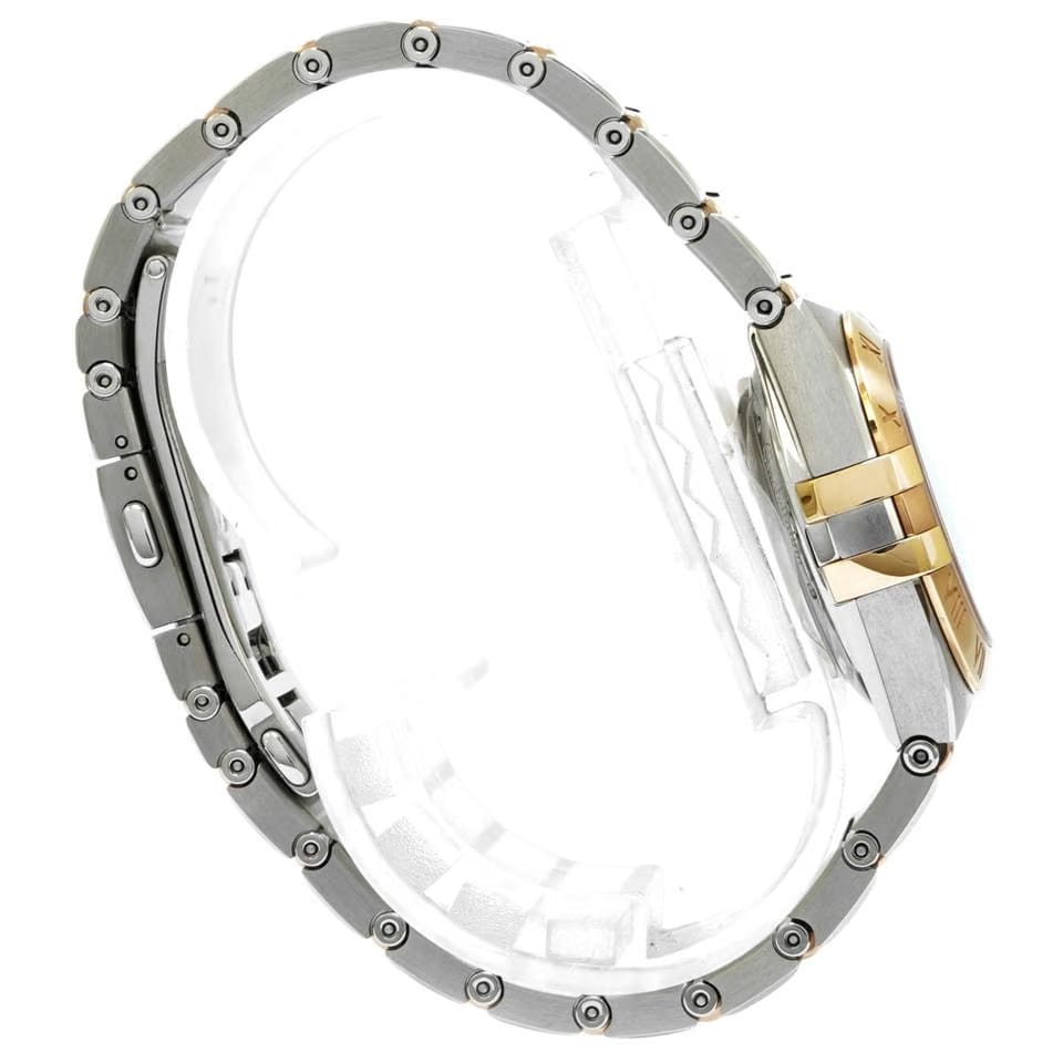 Omega Constellation29mm Steel & Sedna Gold Diamond Dial Unworn - Inventory 7426