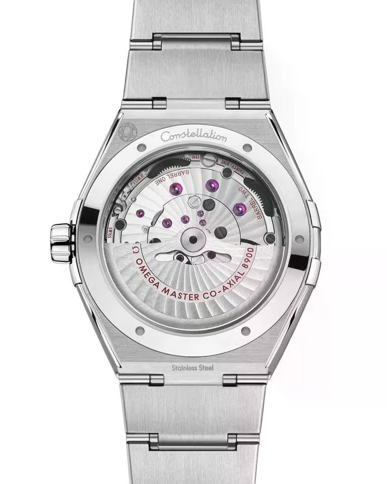 Omega Constellation Automatic Green Dial 41mm Stainless Steel 131.30.41.21.99.002 Transparent See Through Back