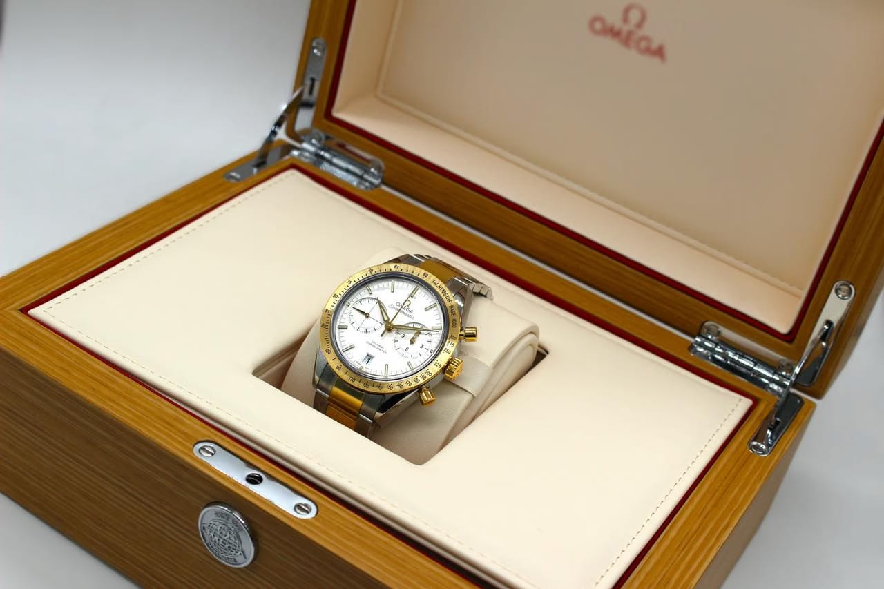 Omega Speedmaster '57331.20.42.51.02.001 Automatic 2025 Gold/Steel New