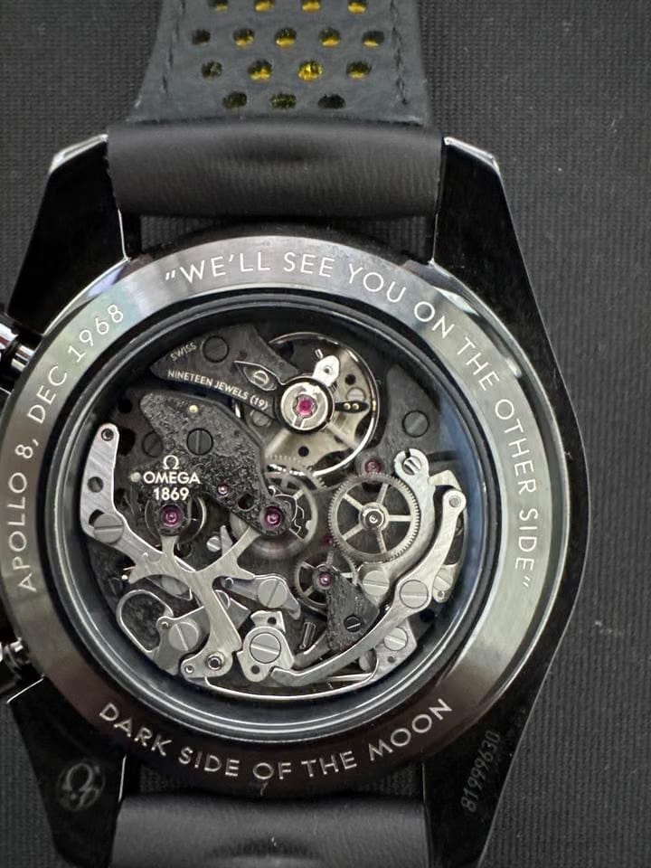 Omega Speedmaster Dark Side Of The Moon Mint condition Apollo 8