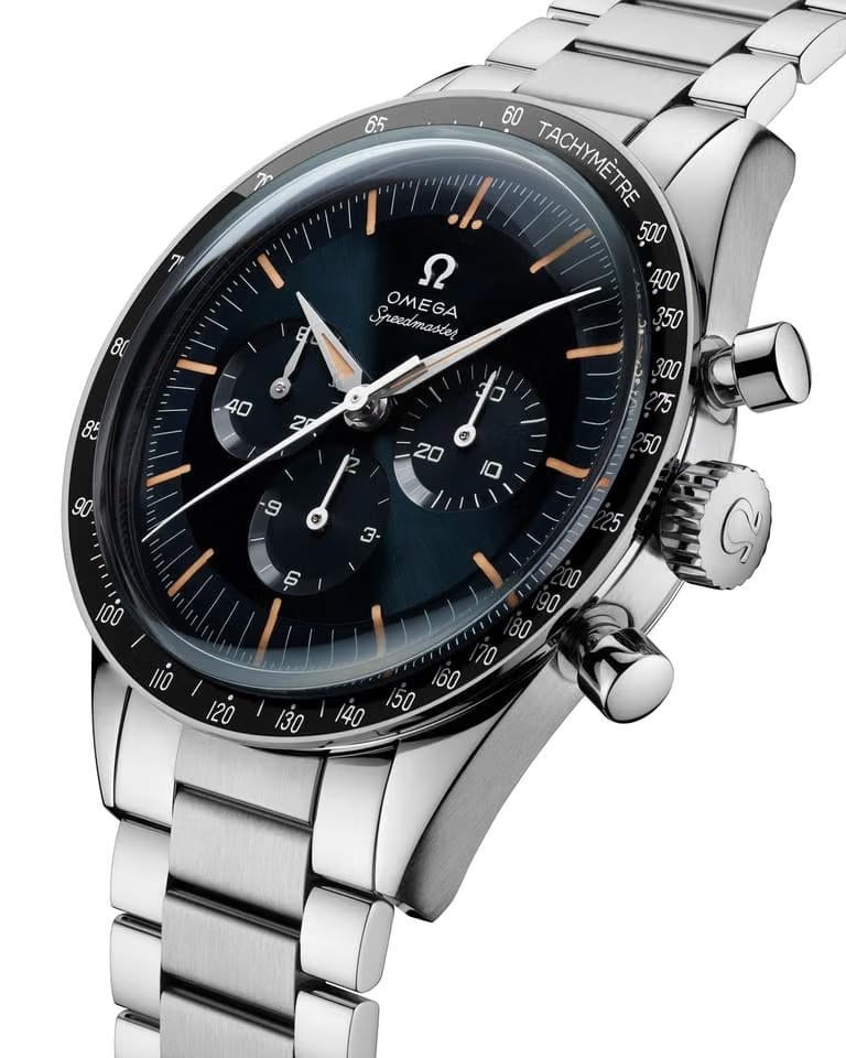 Omega Speedmaster Unworn 2026 Omega Speedmaster First in Space 39.7mm Blue‑Grey 310.30.40.50.06.001