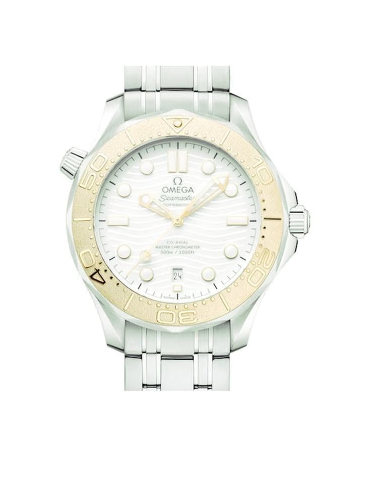 Omega Seamaster Diver 300 Mparis 2024 42 mm otomatik saat 522.21.42.20.04.001