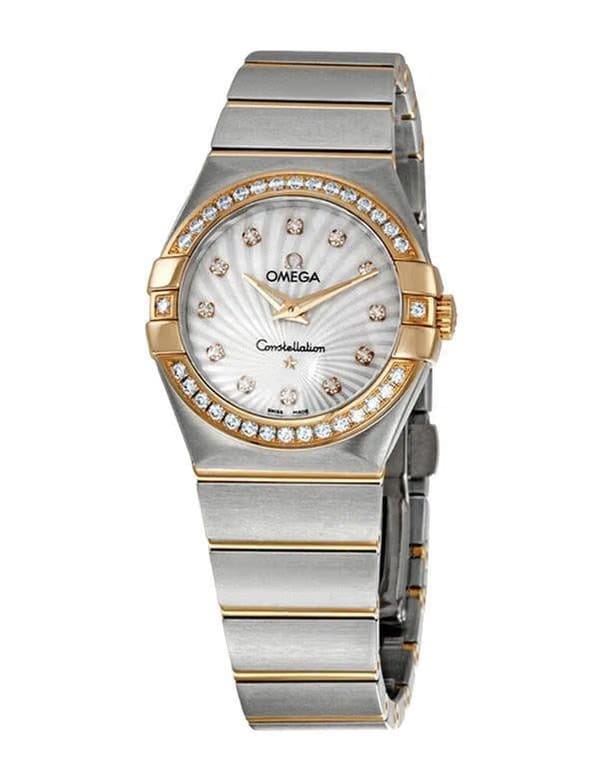 Omega Constellation Quartz27 mm quartz saat 123.25.27.60.55.002