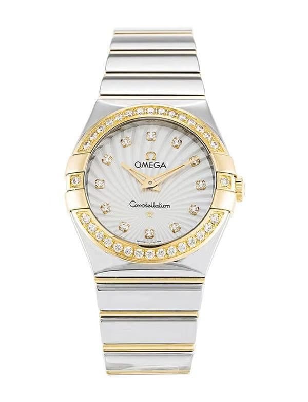 Omega Constellation Quartz27 mm quartz saat 123.25.27.60.55.008