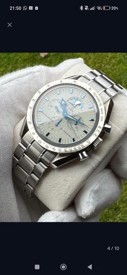 Omega Speedmaster Professional Moonwatch Moonphase Full Set Completo. Certificato da Chrono24
