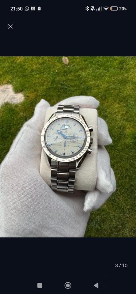 Omega Speedmaster Professional Moonwatch Moonphase Full Set Completo. Certificato da Chrono24
